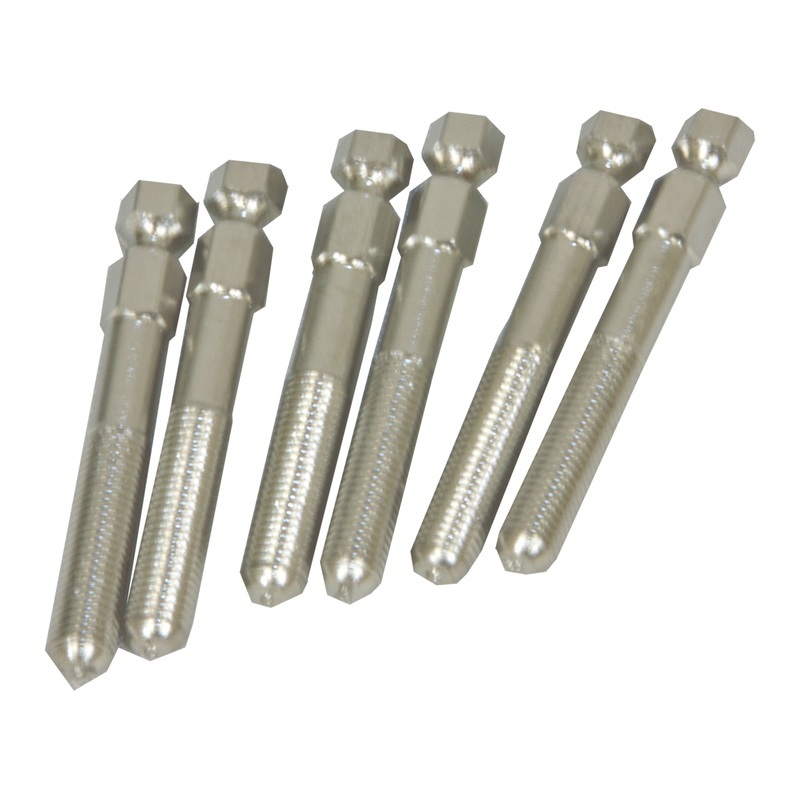 Roosebeck Harp Bridge Pins 4mm x 31mm Large Groove 6Pack